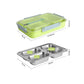 3 Compartment Airtight Partition Lunch Box
