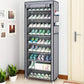 10 Layers Shoes Rack With Cover