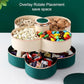 Flower Shaped Double Dry Fruits Box