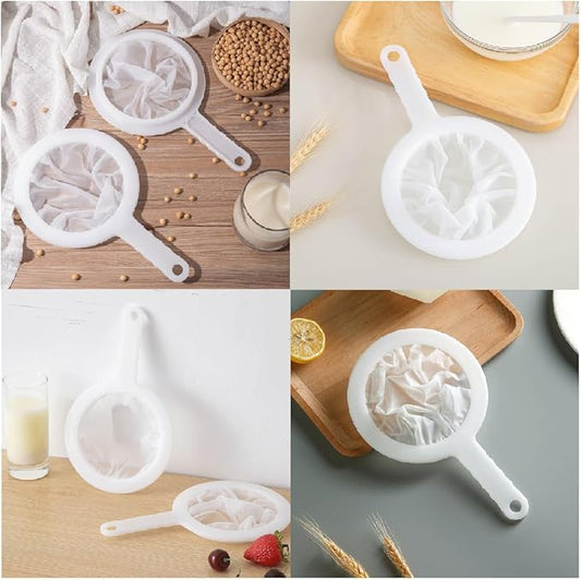 Handle Milk Strainer