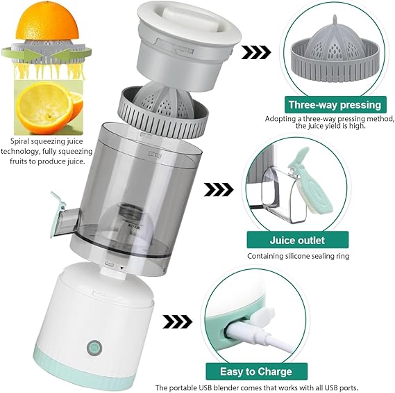 Rechargeable Citrus Juicer Machine