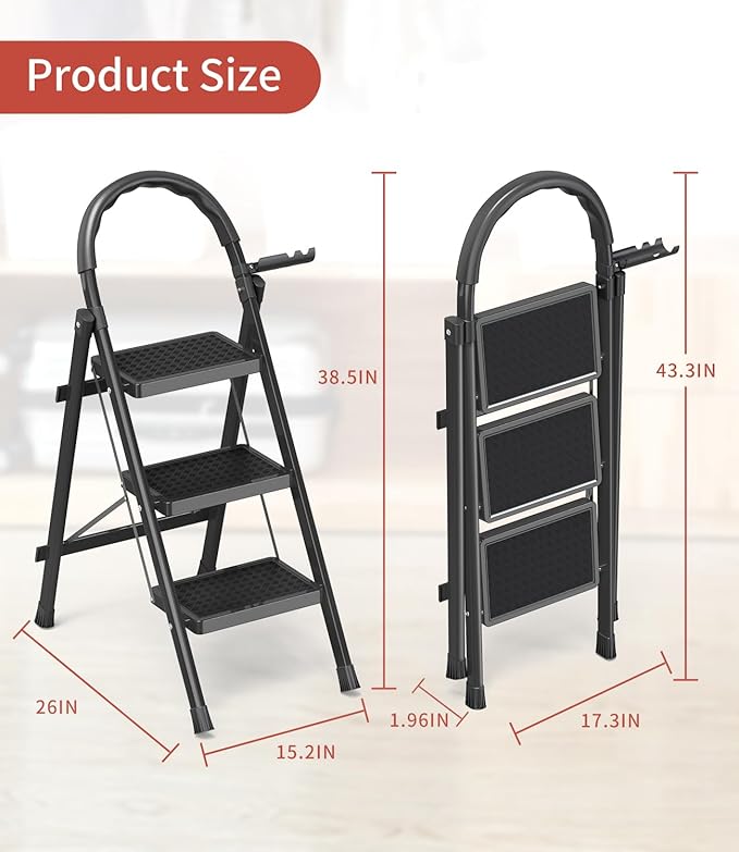 3Step Foldable Ladder