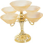 5Pcs Bowl Stylish Serving Rotate Stand