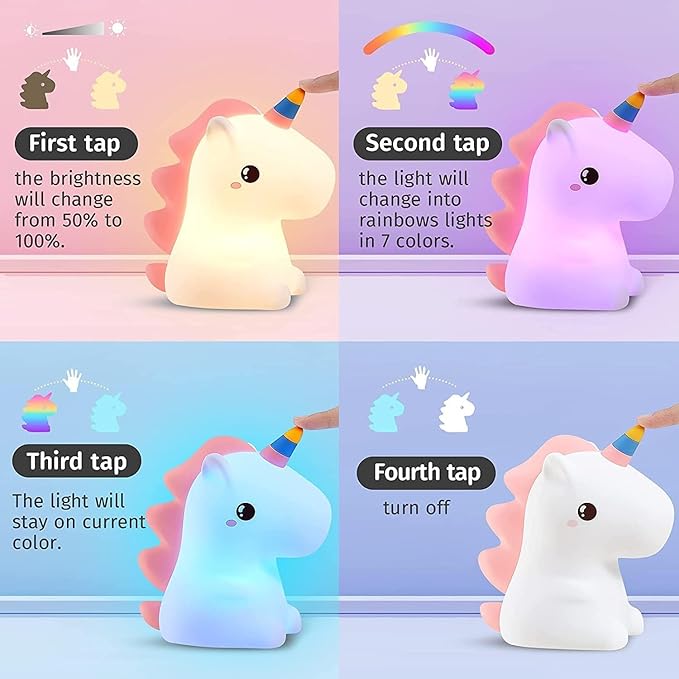 Unicorn Rechargeable Lamp Light