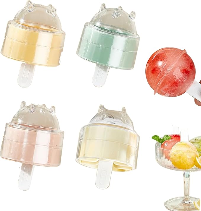 Popsicle Ice Cream  Mould 4Pcs Set