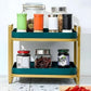 2 Layer Golden Metal Stand