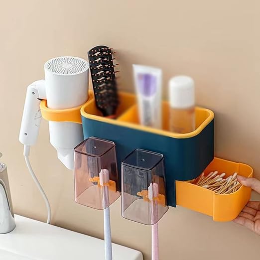 Wall Mount Bathroom Accessories Storage Rack