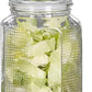 2 Litre Capacity Glass Airtight Jar