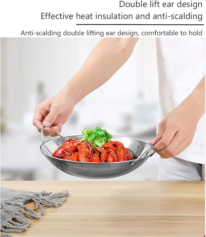 Stainless Steel Cooking Woak