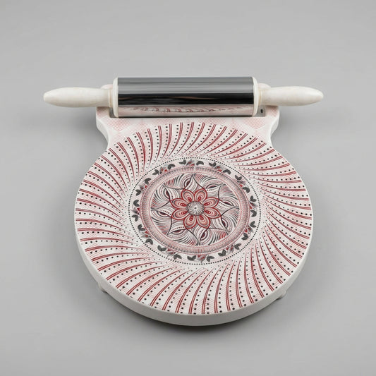 Turkish Design Melamine Chakla Belan Set