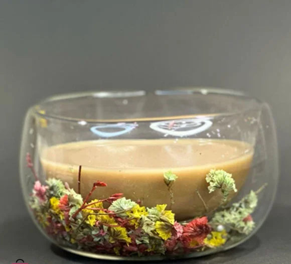 Double Wall Fancy Decorated Bowl