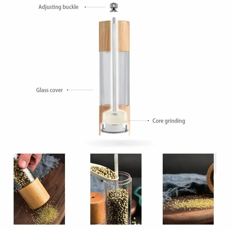 Nordic Clear-View Salt & Pepper Mill