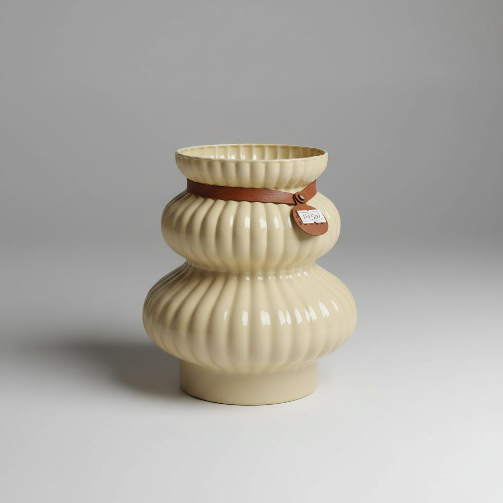 Clear & Colored Glass Vase Collection