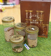 Airtight Glass Storage Jar Set