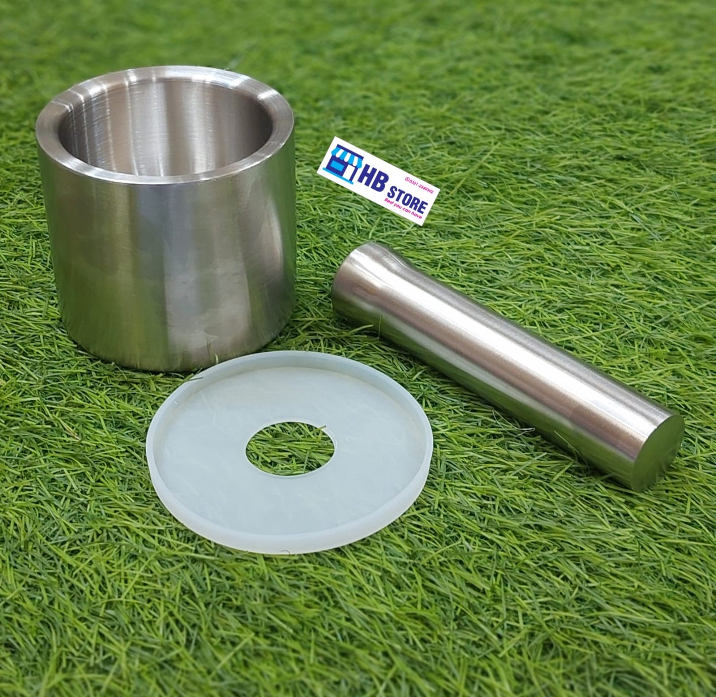 Premium Steel Hand Grinder with Anti-Spill Plastic Lid