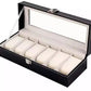 Luxury Leather Watch Box – Multiple Grid Options