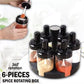 6Pcs Rotating Spice Rack