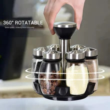 6 Pcs Rotating Masala Tank