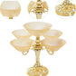 5Pcs Bowl Stylish Serving Rotate Stand
