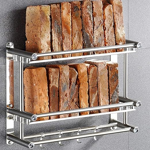 3 Shelf Stainless Steel Bathroom Organizer