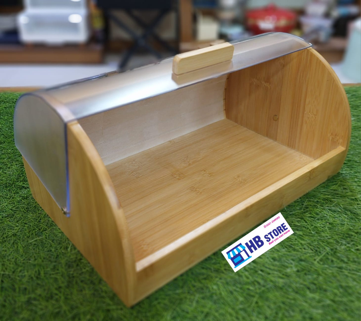 Kitchen Decor Wooden Bread Box