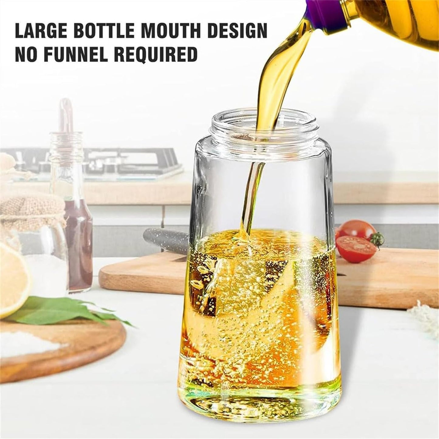 2 in 1 Glass Oil & Spray Bottle