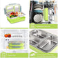 3 Compartment Airtight Partition Lunch Box