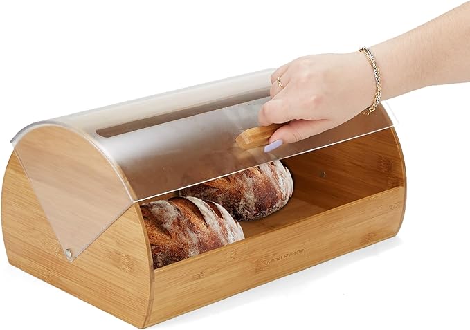 Kitchen Decor Wooden Bread Box