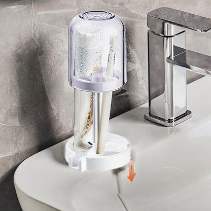 Fancy Cute Brush Holder With Cup