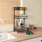 3 Layer Metal Kitchen Organizer Rack