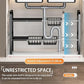 Extendable Under Sink Storage Rack with Baskets