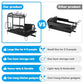 2 Tier Metal Dish Drainer Rack