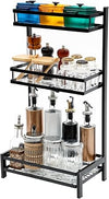 3 Layer Metal Kitchen Organizer Rack