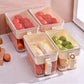Acrylic Storage Drainer Freezer Handle Box
