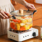 Large Capacity Kitchen Stove Glass Cooking Pot
