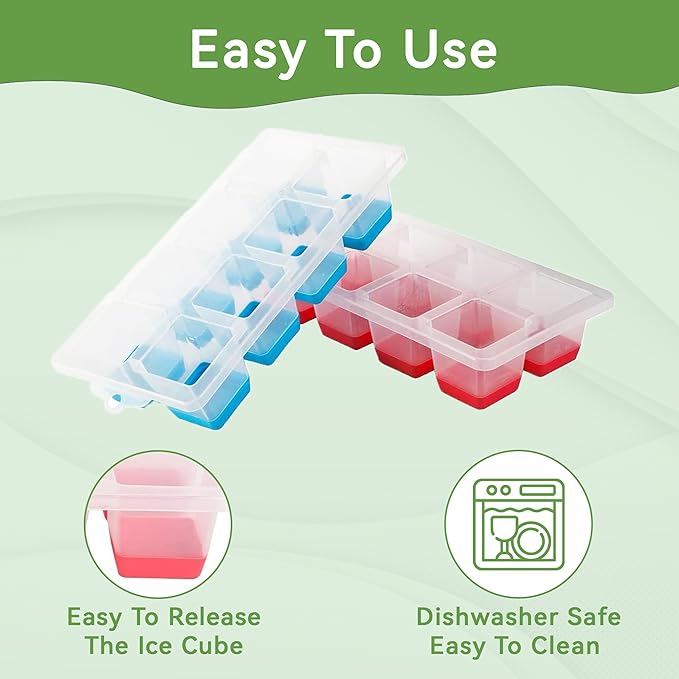 Large Ice Cube Tray With Lid