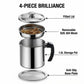 Stainless Steel Oil Strainer Pot