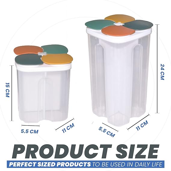 Divided Food Storage Containers