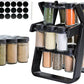18pcs Rotate Swing Spice Rack