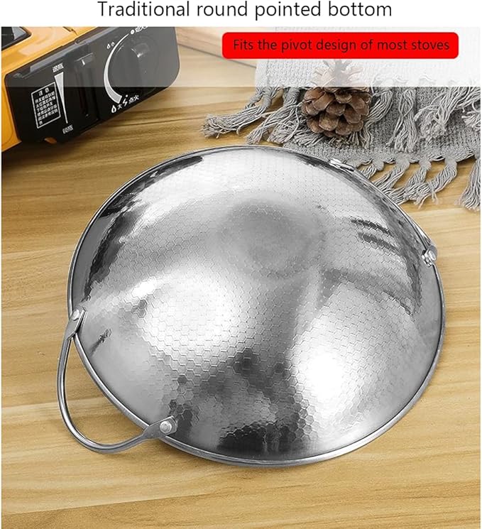 Stainless Steel Cooking Woak