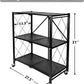 3 Tier Metal Rack Heavy Quality
