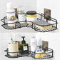 Stick On Metal Corner Shelf