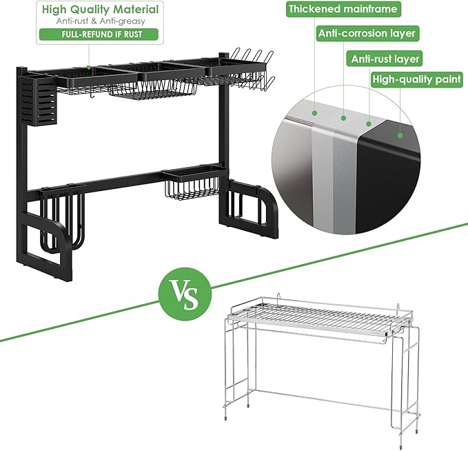 Over the Sink Metal Rack