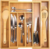 Wooden Material Extendable Cutlery Tray & Draws Organizer
