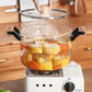 Large Capacity Kitchen Stove Glass Cooking Pot