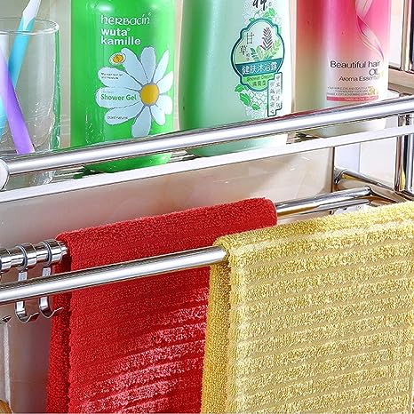 3 Shelf Stainless Steel Bathroom Organizer