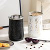 Stainless Steel Marble Design Jar
