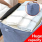 Large Capacity Storage Clothes Blankets Stuff Organizer