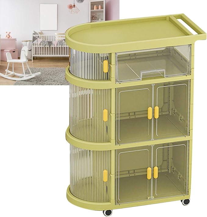 3 Tier Baby Care Multipurpose Storage Trolley