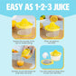 Acrylic Material Multipurpose Manual Grater & Citrus Juicer